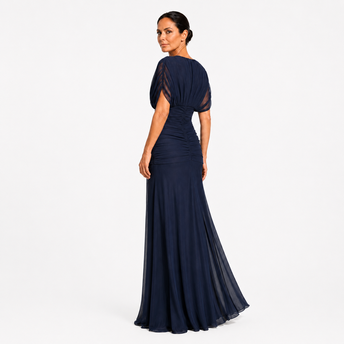 Lileas - Soft-Touch Pleated Evening Dress