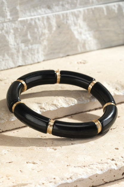 Acetate Bead Bracelet