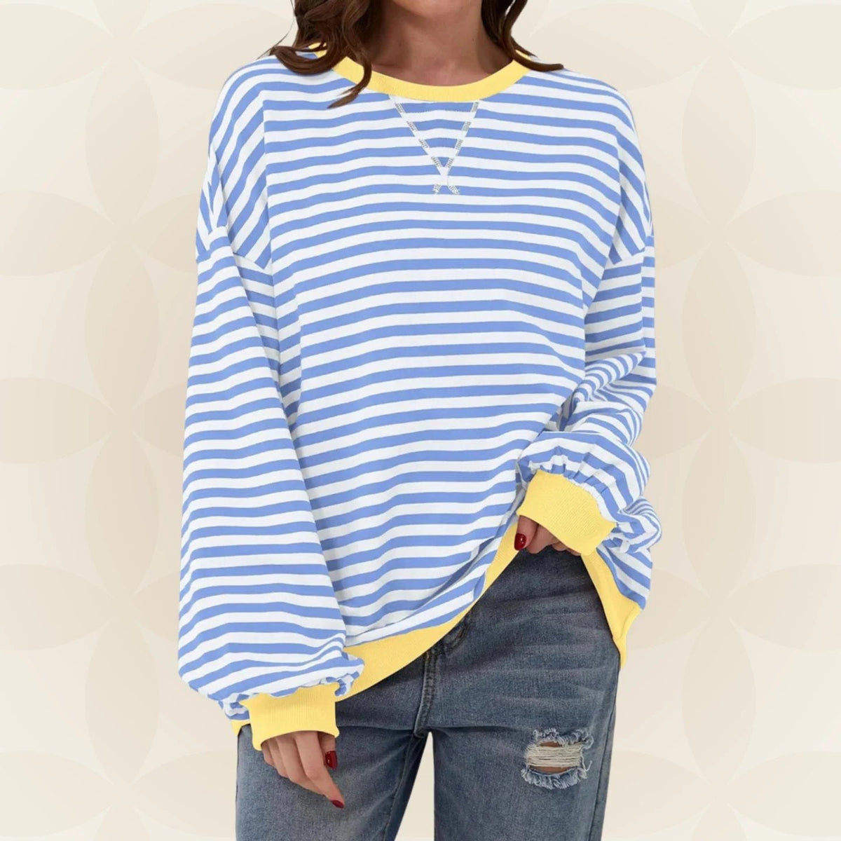 Thessaria - Soft-Touch Oversized Sweater