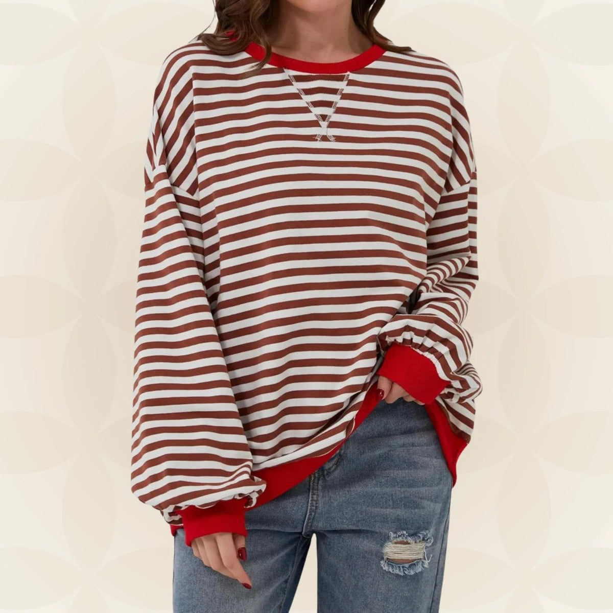 Thessaria - Soft-Touch Oversized Sweater