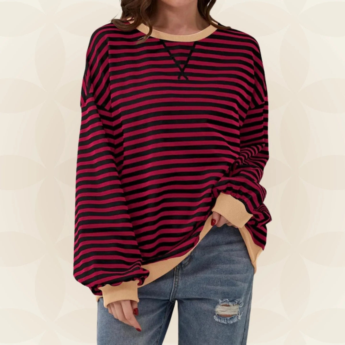 Thessaria - Soft-Touch Oversized Sweater