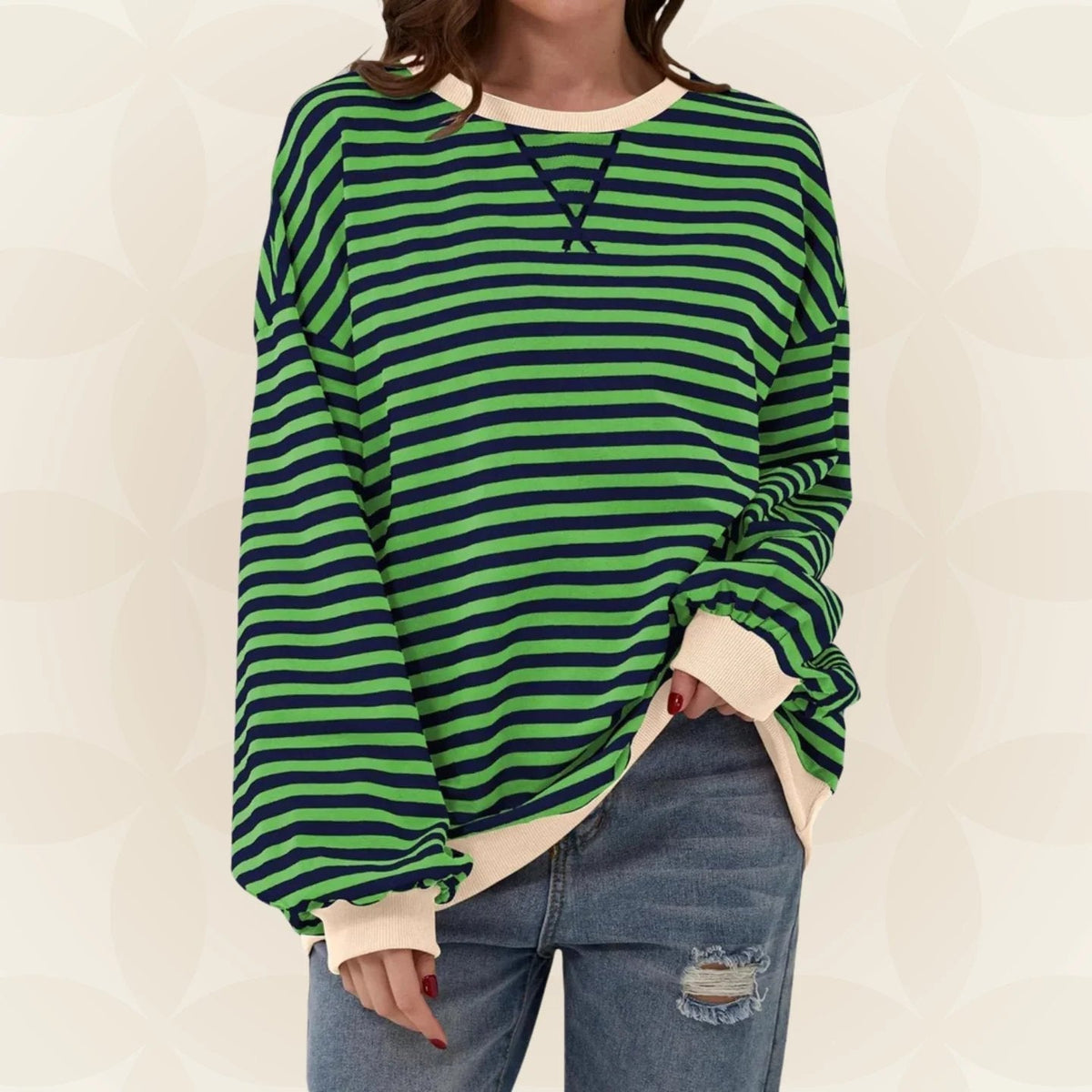 Thessaria - Soft-Touch Oversized Sweater