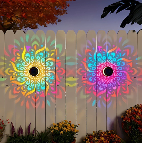 💐 50% OFF! Solar Mandala Light – Bohemian Garden Decor, Enchanting Pattern Projection 🌸🌀 【Limited Time】