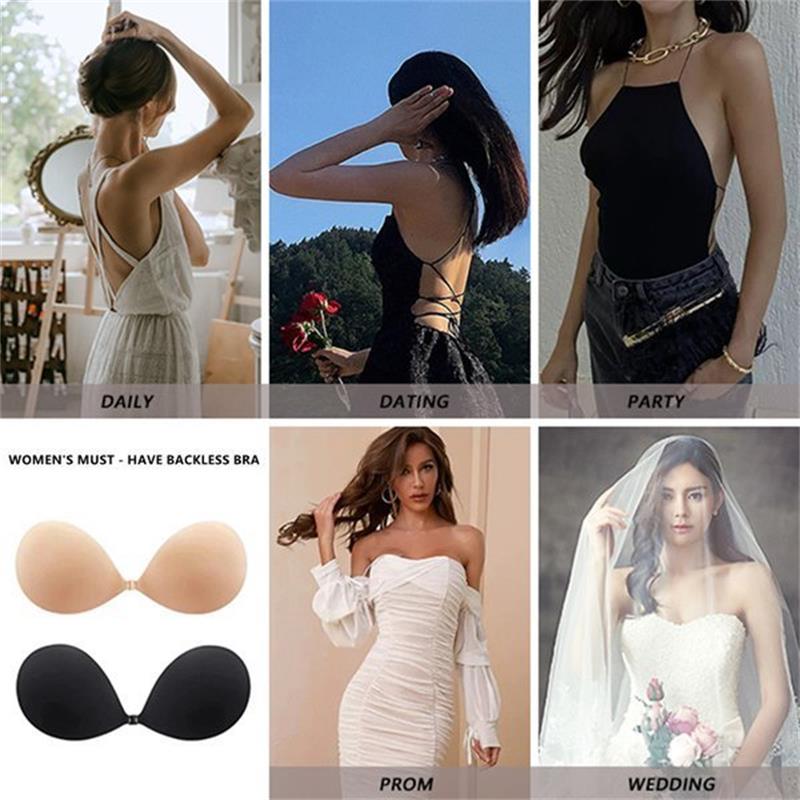 💗LAST DAY - BUY 1 GET 1 FREE💗Adhesive invisible gathering bras