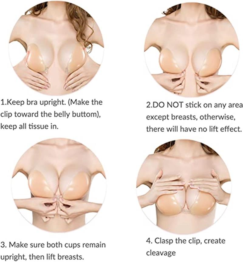 💗LAST DAY - BUY 1 GET 1 FREE💗Adhesive invisible gathering bras