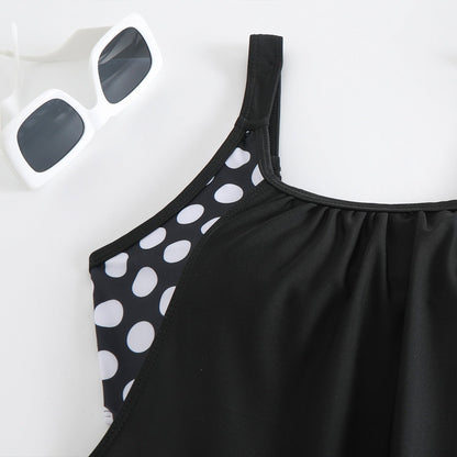🏖️Summer Hot Sale- 50% OFF👙Women's Polka Dot Two Piece Swimsuit✨