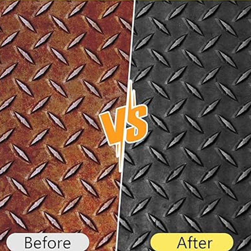 LIMITED TIME 50% OFF⚡Rust Converter Metallic Paint – One coat stops rust, no sanding, no fumes. Dries to a sleek metal finish. Perfect for garden tools & gates. 🔨🛡️