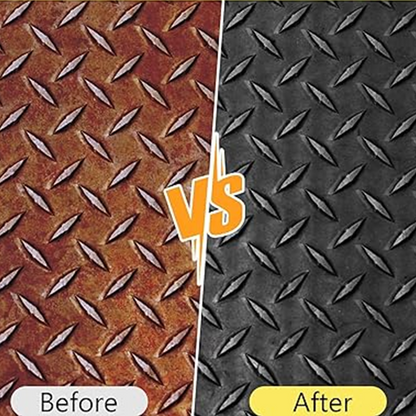 LIMITED TIME 50% OFF⚡Rust Converter Metallic Paint – One coat stops rust, no sanding, no fumes. Dries to a sleek metal finish. Perfect for garden tools & gates. 🔨🛡️