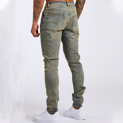 ⏳Time-Limited Special⏰Pro-Favorite Men's High-Stretch Jeans – Denim – Breathable 👖
