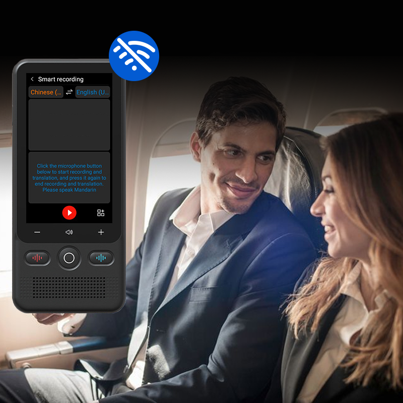 ✈️2026 HOT SALE🗣️50K+ SOLD!🌐Multifunctional Portable Translator – Real-Time 2-Way Voice Translation, Offline Mode & 100+ Languages Supported📱