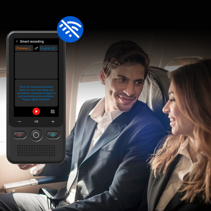 ✈️2026 HOT SALE🗣️50K+ SOLD!🌐Multifunctional Portable Translator – Real-Time 2-Way Voice Translation, Offline Mode & 100+ Languages Supported📱