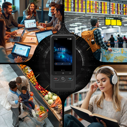 ✈️2026 HOT SALE🗣️50K+ SOLD!🌐Multifunctional Portable Translator – Real-Time 2-Way Voice Translation, Offline Mode & 100+ Languages Supported📱