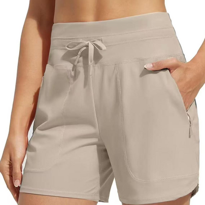 🌞🏊Summer Essentials 60% OFF🧊Women's High-Waisted Quick-Dry Swim Shorts