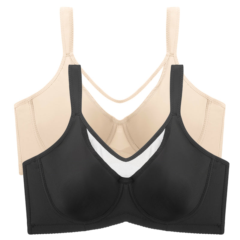 ⏳💐🖤Women's Elegant Sheer Full Coverage Non-padded Plus Size Bra