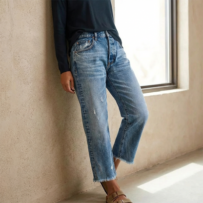 Yarelia - Straight Leg Jeans