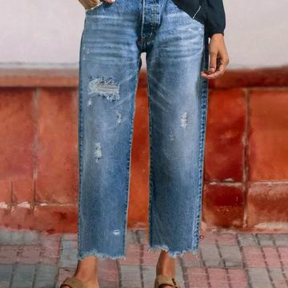 Yarelia - Straight Leg Jeans