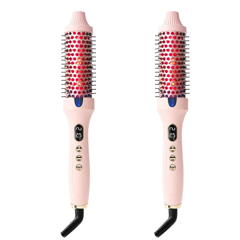 Protective Heated Comb – Gentle Curls Without Damage