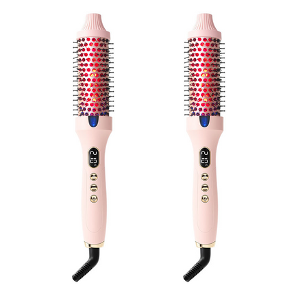 Protective Heated Comb – Gentle Curls Without Damage