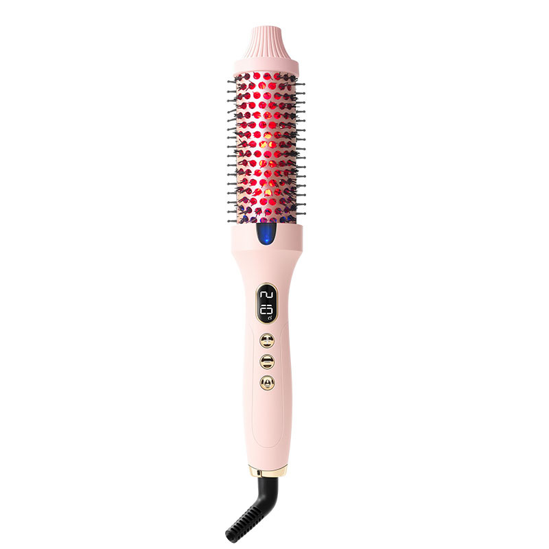 Protective Heated Comb – Gentle Curls Without Damage