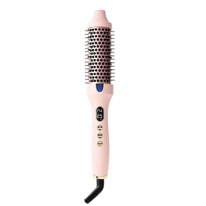 Protective Heated Comb – Gentle Curls Without Damage