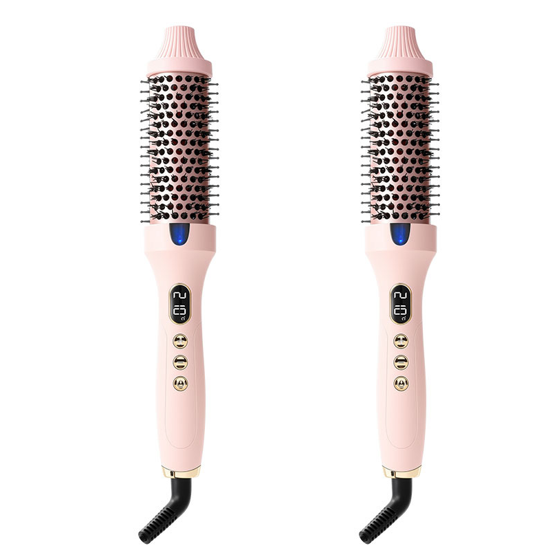 Protective Heated Comb – Gentle Curls Without Damage