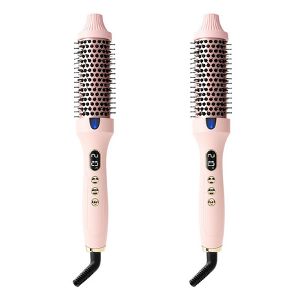 Protective Heated Comb – Gentle Curls Without Damage