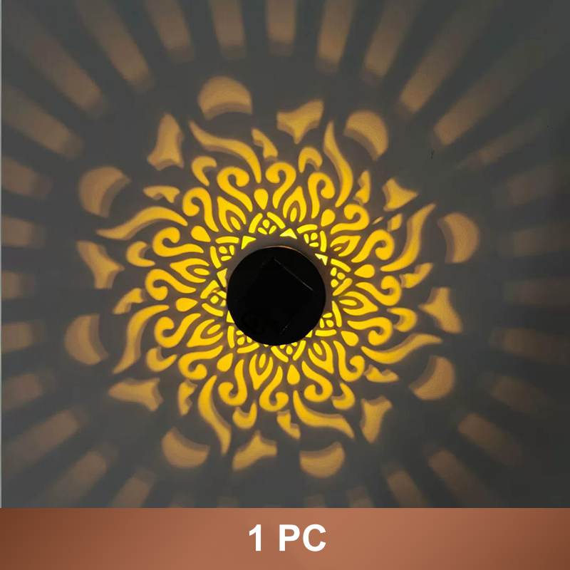 💐 50% OFF! Solar Mandala Light – Bohemian Garden Decor, Enchanting Pattern Projection 🌸🌀 【Limited Time】