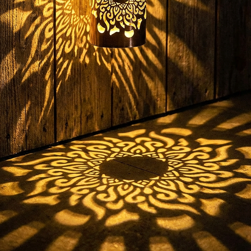 💐 50% OFF! Solar Mandala Light – Bohemian Garden Decor, Enchanting Pattern Projection 🌸🌀 【Limited Time】