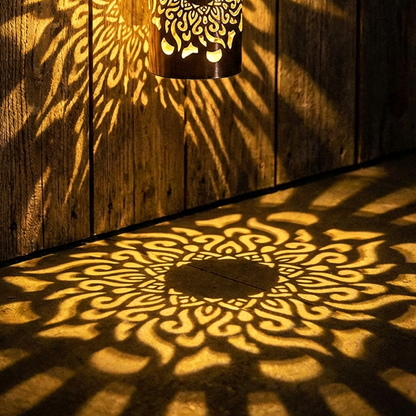 💐 50% OFF! Solar Mandala Light – Bohemian Garden Decor, Enchanting Pattern Projection 🌸🌀 【Limited Time】