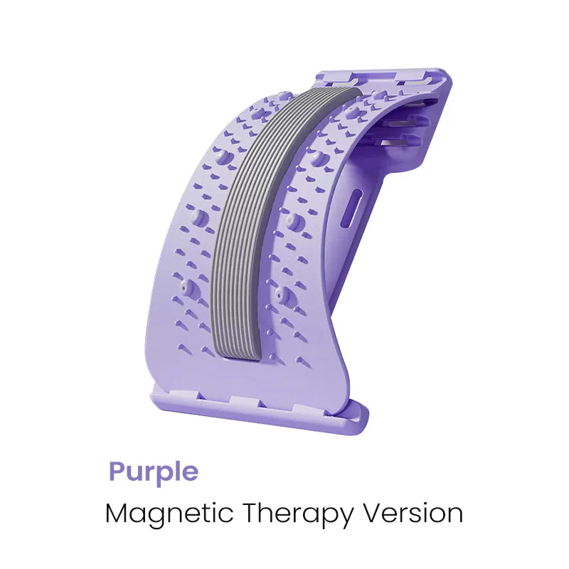 🔥 48% OFF TODAY! 🧘‍♂️Magnetic Lumbar Stretcher – Acupressure Massage, Portable Design & Relieves Back Pain ✨