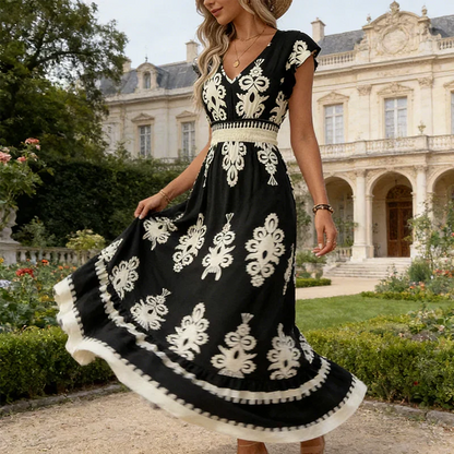 Osyrel - Printed Midi Dress