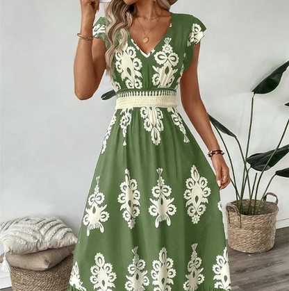 Osyrel - Printed Midi Dress