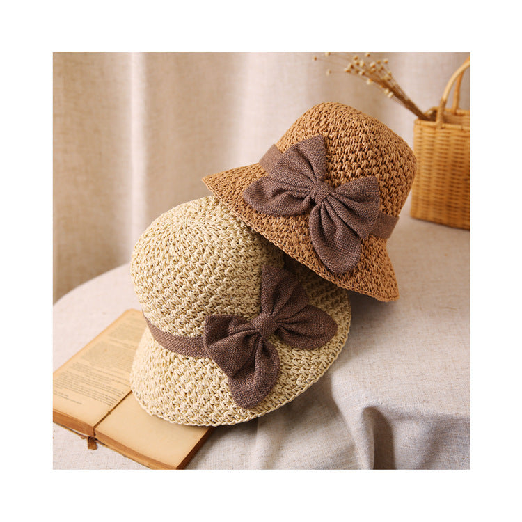 Coralie - Handcrafted Bow Sun Hat