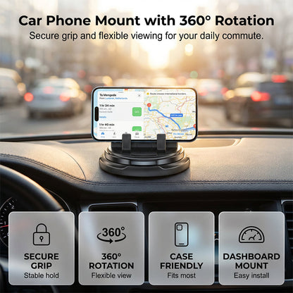 📱 50% OFF!2-in-1 Phone Holder & Parking Number Plate – 360° Rotation, Fits Heavy-duty Cases. 50K+ Sold! 🚗✨