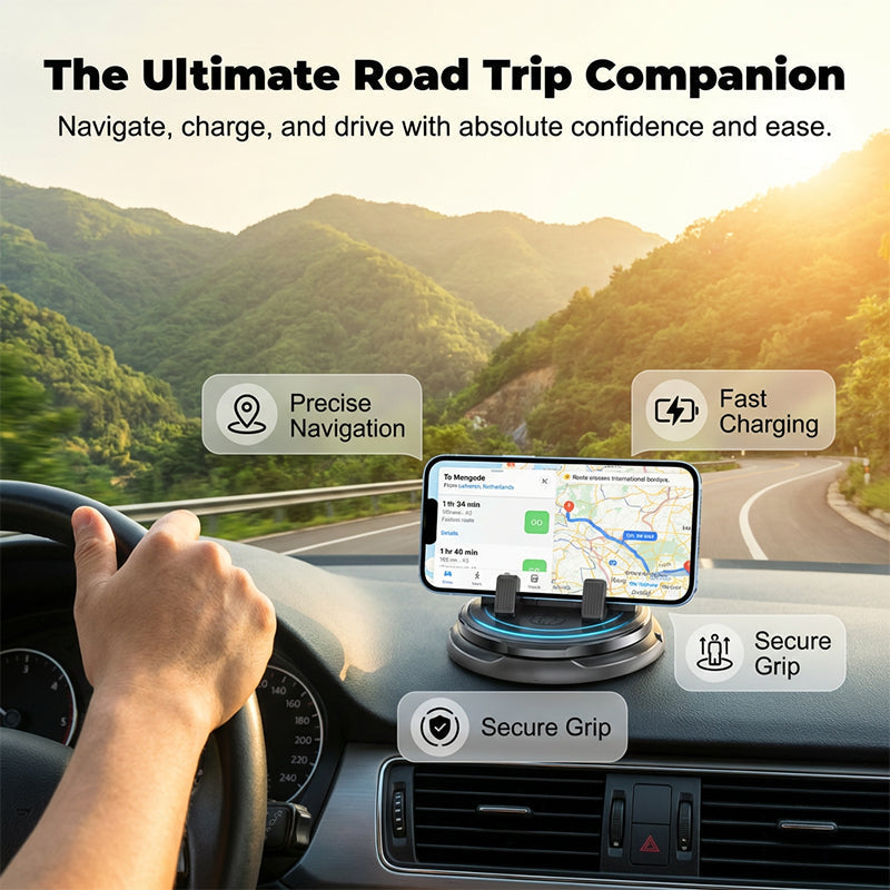📱 50% OFF!2-in-1 Phone Holder & Parking Number Plate – 360° Rotation, Fits Heavy-duty Cases. 50K+ Sold! 🚗✨