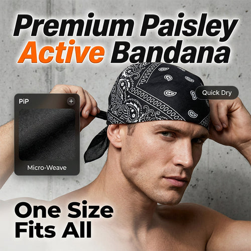 ⏳🔥LIMITED-TIME 50% OFF! 🏍️ Classic Biker & Sports Headwrap – Stylish & Comfortable for Every Ride ✨
