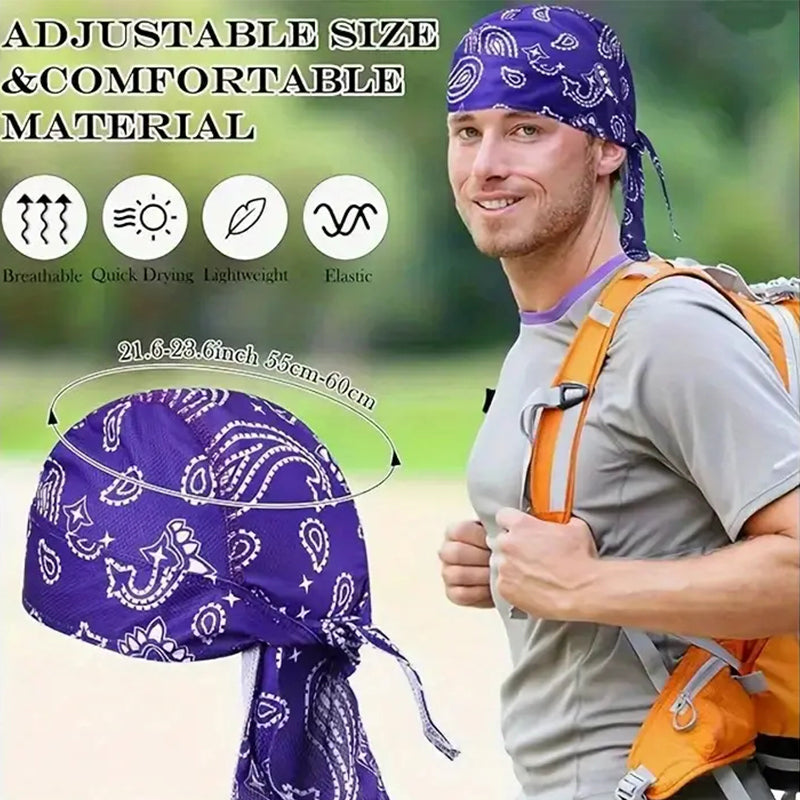 ⏳🔥LIMITED-TIME 50% OFF! 🏍️ Classic Biker & Sports Headwrap – Stylish & Comfortable for Every Ride ✨