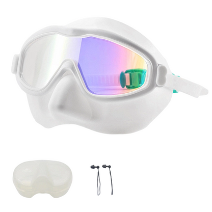 🏊 SUMMER SALE! 🌊 Kids Anti-Choke Swim Goggles with Nose Cover 🐬 Anti-Fog, Leak-Proof & Comfortable Fit
