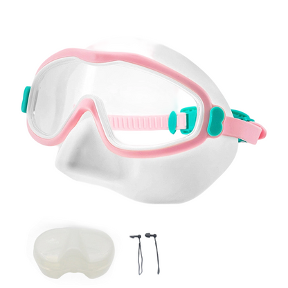 🏊 SUMMER SALE! 🌊 Kids Anti-Choke Swim Goggles with Nose Cover 🐬 Anti-Fog, Leak-Proof & Comfortable Fit
