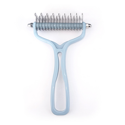 2-in-1 Pet Dematting & Deshedding Comb