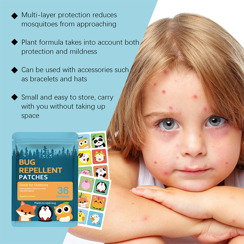 🥳2026 HOT SALE🥳💞50K+ SOLD!🏆🦟 50% OFF! Mosquito Repellent Patches – Waterproof & sweatproof, natural ingredients. Cute designs, gentle on skin. Last day! 🌸✨