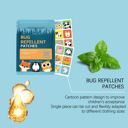 🥳2026 HOT SALE🥳💞50K+ SOLD!🏆🦟 50% OFF! Mosquito Repellent Patches – Waterproof & sweatproof, natural ingredients. Cute designs, gentle on skin. Last day! 🌸✨