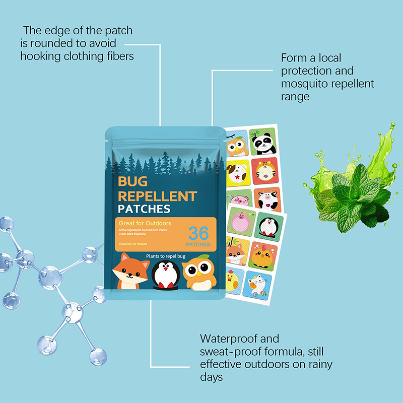 🥳2026 HOT SALE🥳💞50K+ SOLD!🏆🦟 50% OFF! Mosquito Repellent Patches – Waterproof & sweatproof, natural ingredients. Cute designs, gentle on skin. Last day! 🌸✨