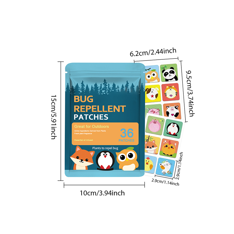🥳2026 HOT SALE🥳💞50K+ SOLD!🏆🦟 50% OFF! Mosquito Repellent Patches – Waterproof & sweatproof, natural ingredients. Cute designs, gentle on skin. Last day! 🌸✨
