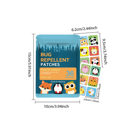 🥳2026 HOT SALE🥳💞50K+ SOLD!🏆🦟 50% OFF! Mosquito Repellent Patches – Waterproof & sweatproof, natural ingredients. Cute designs, gentle on skin. Last day! 🌸✨