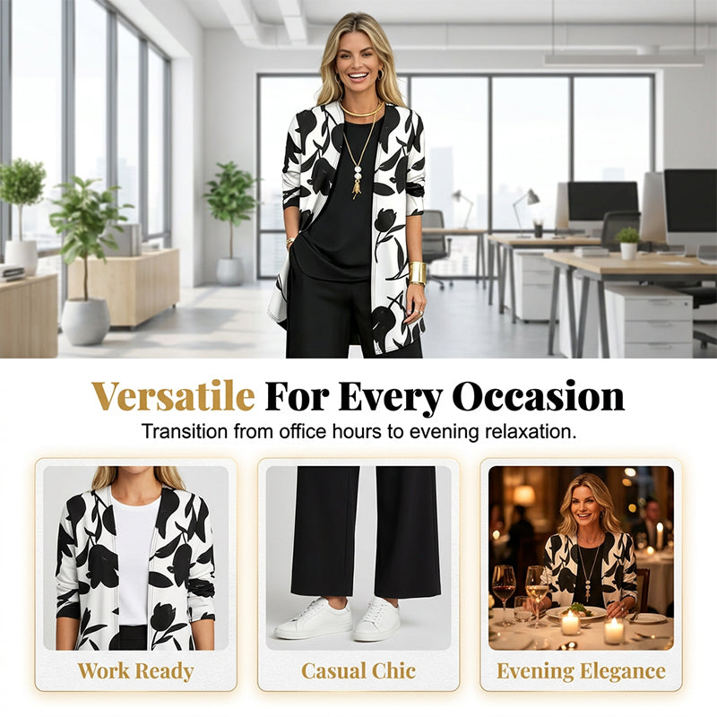 Ursula - Soft-Touch 3-Piece Floral Set