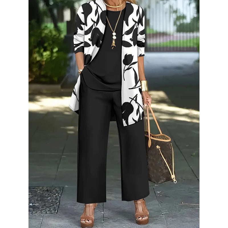 Ursula - Soft-Touch 3-Piece Floral Set