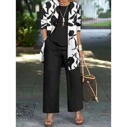 Ursula - Soft-Touch 3-Piece Floral Set