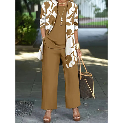 Ursula - Soft-Touch 3-Piece Floral Set