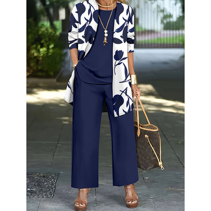 Ursula - Soft-Touch 3-Piece Floral Set